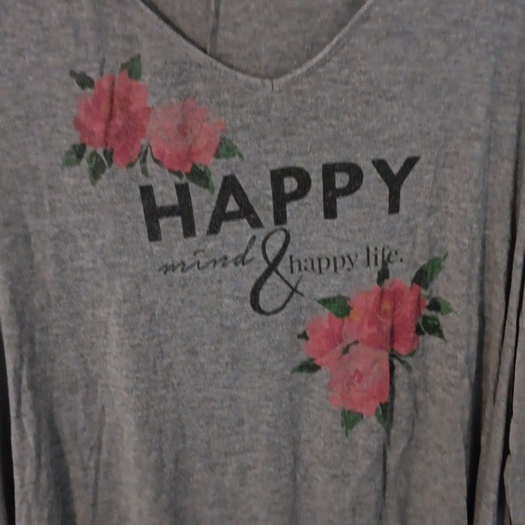 Grey long sleev shirt - Picture 2 of 4